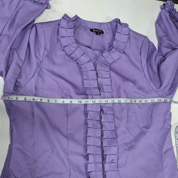 Vintage Roaman's Size 20W 2-piece Sheath Dress & Jacket Set Mother of the Bride - Picture 12 of 12